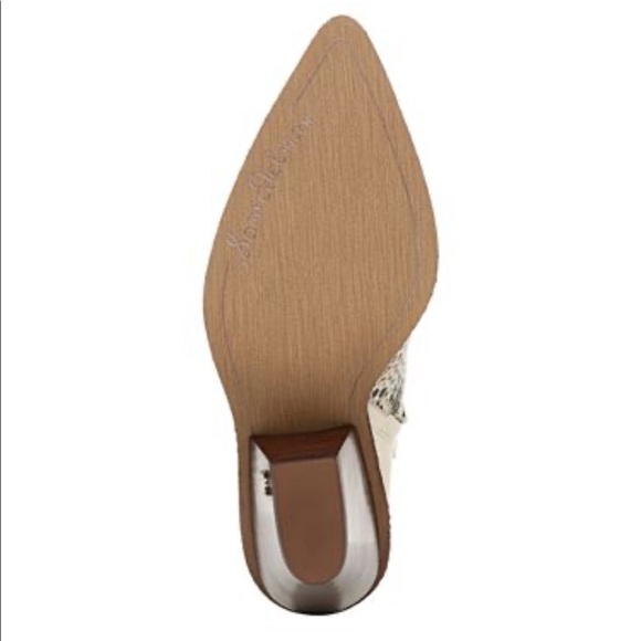 Sam Edelman Ivory Snakeskin Boot - Picture 10 of 12